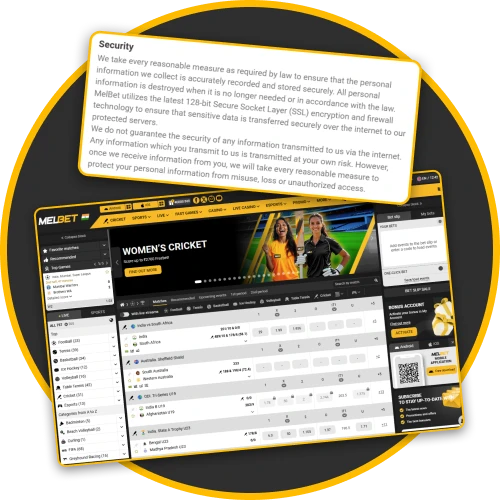 Melbet India ensures strong security for bettors across the region.