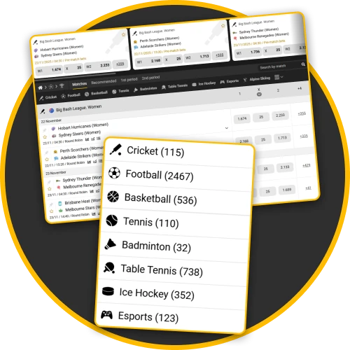 Melbet India covers varied sports betting options for local bettors.