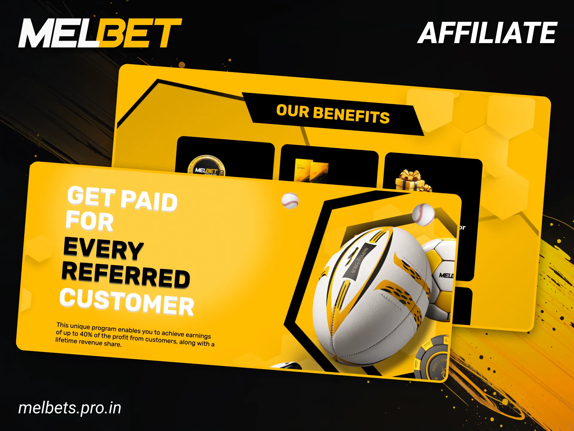 Become a partner and start receiving payouts now at Melbet.