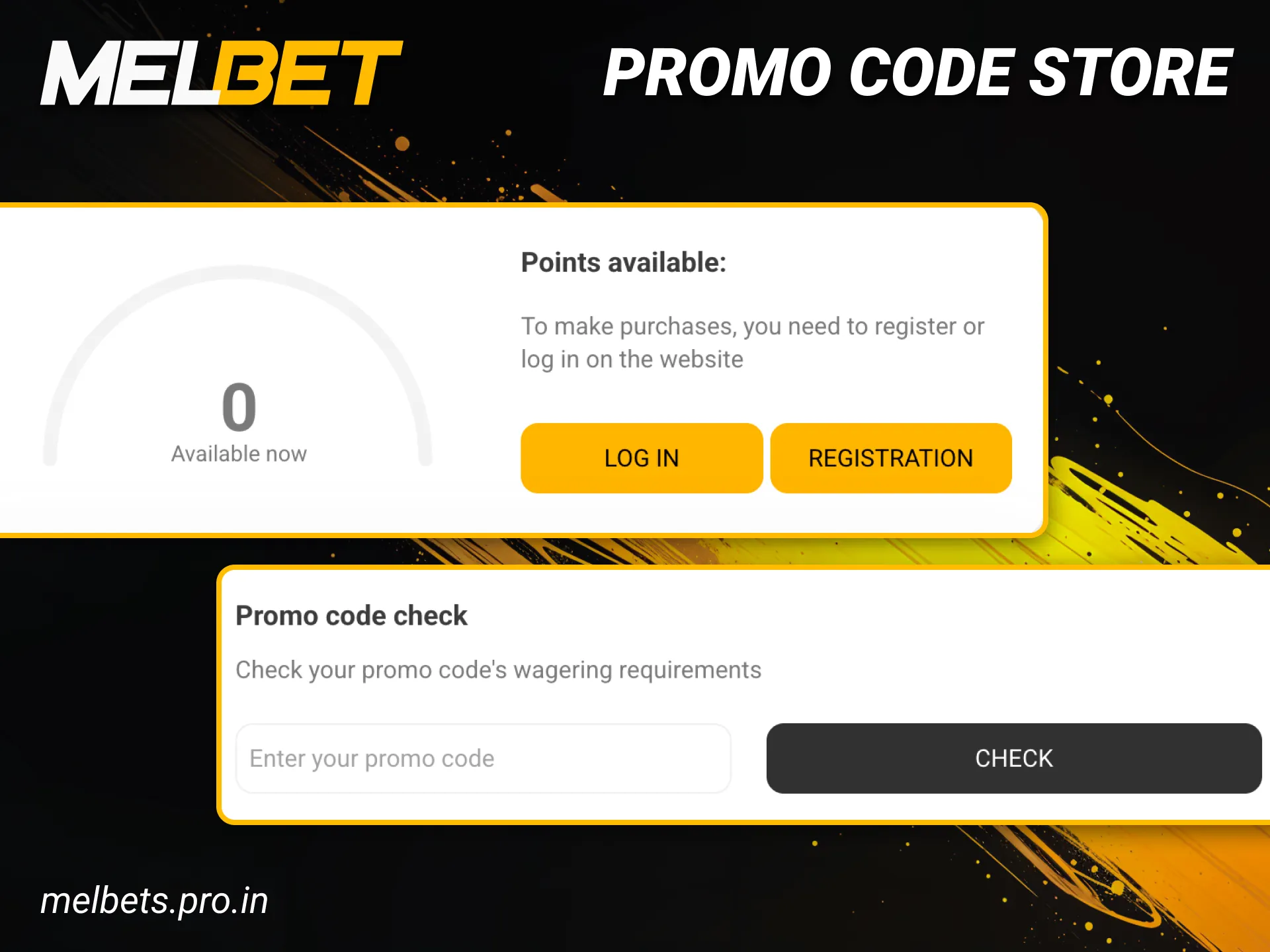 Use the promo code and win today at Melbet.