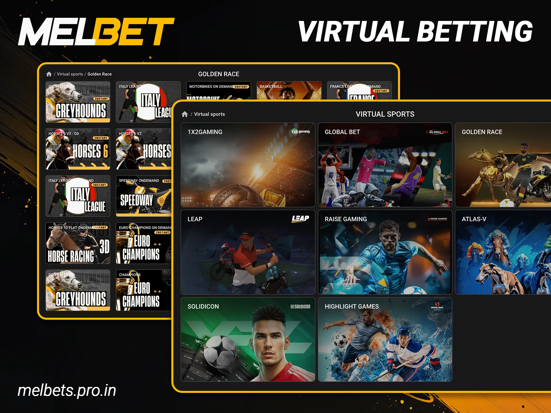 Explore exciting virtual sports options available on the Melbet site.