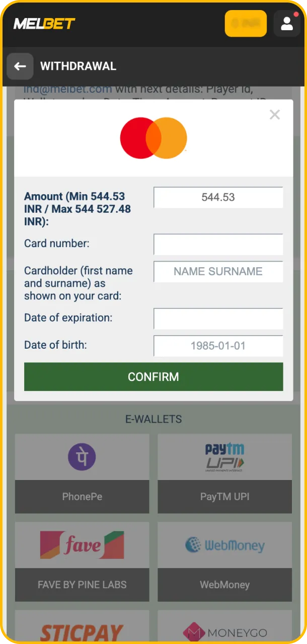 Claim your winnings after playing the best Melbet Slot titles.